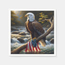 Recherche de aigle américain serviettes Patriotique