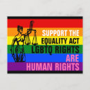 Recherche de drapeau gay pride cartes postales Égalité