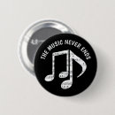 Zoek naar muzieknoten buttons Orkest