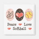 Recherche de softball magnets Joueur
