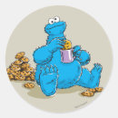 Recherche de cookie monster sesame st autocollants Classique