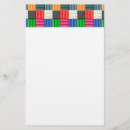 Zoek naar vierkant briefpapier Kleurrijk