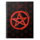 Zoek naar pentagram notitieboeken Gothic
