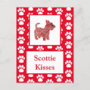 Recherche de scooter rouge cartes postales Scottie
