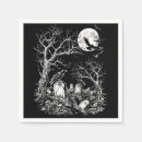 Recherche de pierres tombales serviettes Halloween