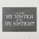 Recherche de sister invitations Matron d'honneur