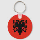 Recherche de drapeau l albanie porteclés L'albanie