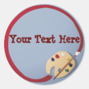 Recherche de palette peintre autocollants Front