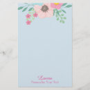 Zoek naar roze en blauw briefpapier Floreel