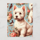 Recherche de westies cartes postales Chiot