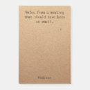 Recherche de funny post its Moderne