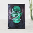 Recherche de frankenstein vœux cartes Effrayant