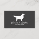 Recherche de golden retriever cartes visite Chien