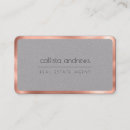Recherche de rose gris cartes visite Simple