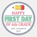 Recherche de crayon autocollants Teacher