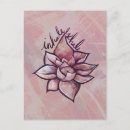 Recherche de fleur lotus cartes postales Méditation