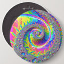 Recherche de art de fractale badges Coloré