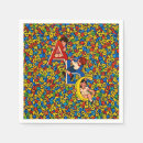 Recherche de alphabet serviettes Vintage