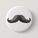 Zoek naar baard buttons Illustratie