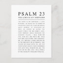 Zoek naar psalm 23 briefkaarten Christelijke