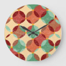 Recherche de motif mosaïque horloges Rétro