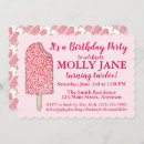 Recherche de popsicle invitations Rose