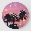Recherche de silhouette de palmier horloges Paysage