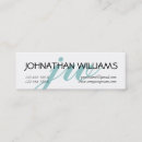 Recherche de journaliste photographe cartes visite Monogramme