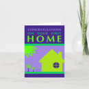 Zoek naar huis kaarten Felicitatie