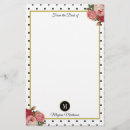 Zoek naar stippen briefpapier Naam