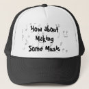 Recherche de notes de musique casquettes Drôle