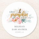 Zoek naar herfst onderzetters Kleine pompoen onderweg