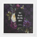 Recherche de gothique mariage serviettes Violet