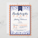 Recherche de orange et bleu invitations Blanc