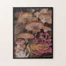 Recherche de champignon puzzles Boisé