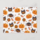 Recherche de motif halloween cartes postales Mignon