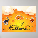 Recherche de happy halloween posters Chat noir
