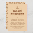Recherche de brown baby shower invitations Neutre