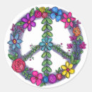 Zoek naar vredes stickers Hippy
