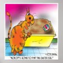 Zoek naar paaseieren posters Eitjes