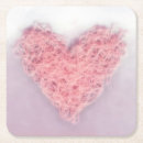 Recherche de tricot dessous de verres Amour