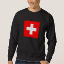 Recherche de drapeau suisse pulls capuche Blanc