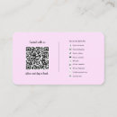 Recherche de connexion cartes visite Minimaliste