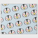 Recherche de pingouin heureux papier cadeau Mignon