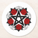 Recherche de wicca dessous de verres Pentagramme