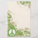 Zoek naar vrede briefpapier Teken