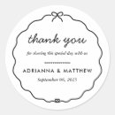 Recherche de cute wedding autocollants Merci