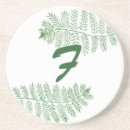 Recherche de vert fougère de dessous de verres Fougères