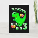 Recherche de préhistorique vœux cartes Enfants