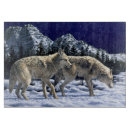 Recherche de loup gris planches à découper Loups